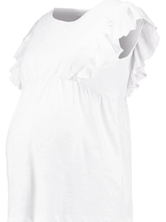 Zdjęcie produktu T-shirt z nadrukiem JoJo Maman Bébé biały