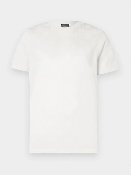 Zdjęcie produktu T-shirt z nadrukiem JOOP! mleczny