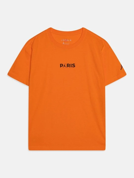 Zdjęcie produktu T-shirt z nadrukiem Jordan pomarańczowy