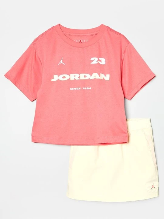 Zdjęcie produktu T-shirt z nadrukiem Jordan biały