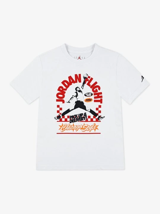 Zdjęcie produktu T-shirt z nadrukiem Jordan biały