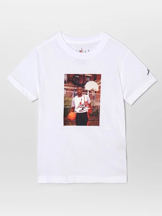 Zdjęcie produktu T-shirt z nadrukiem Jordan biały