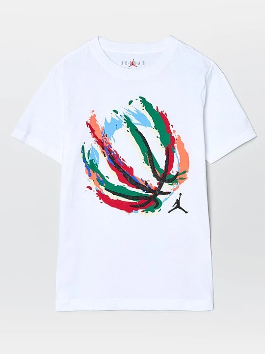 Zdjęcie produktu T-shirt z nadrukiem Jordan biały