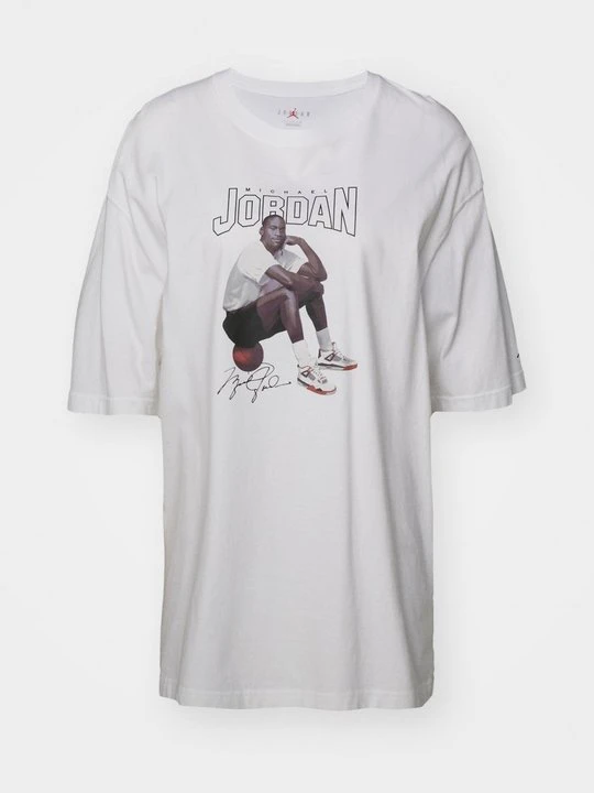 Zdjęcie produktu T-shirt z nadrukiem Jordan biały