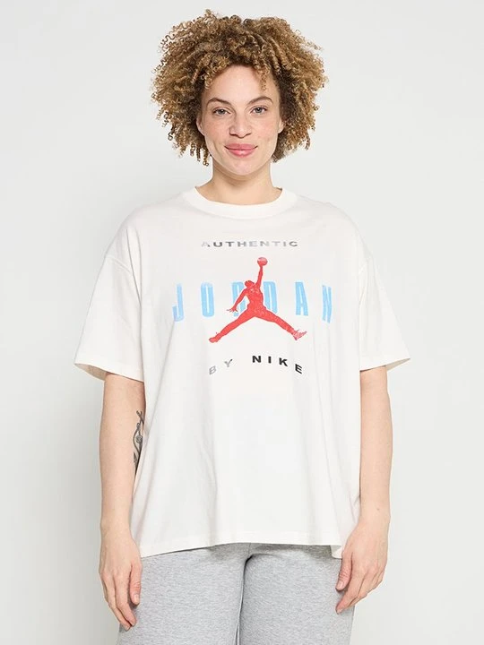 Zdjęcie produktu T-shirt z nadrukiem Jordan biały