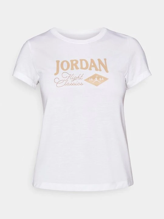 Zdjęcie produktu T-shirt z nadrukiem Jordan biały
