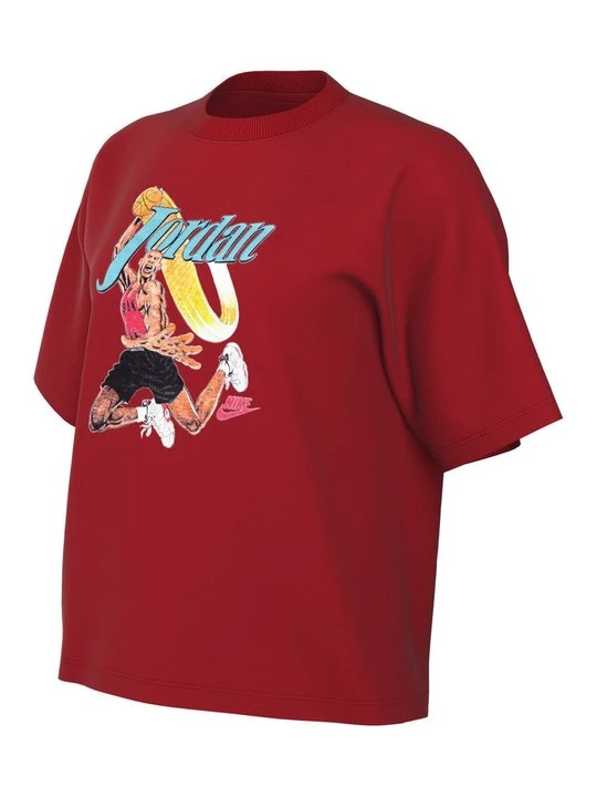 Zdjęcie produktu T-shirt z nadrukiem Jordan czerwony