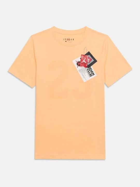 Zdjęcie produktu T-shirt z nadrukiem Jordan pomarańczowy