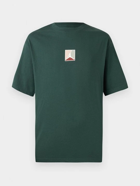 Zdjęcie produktu T-shirt z nadrukiem Jordan ciemnozielony