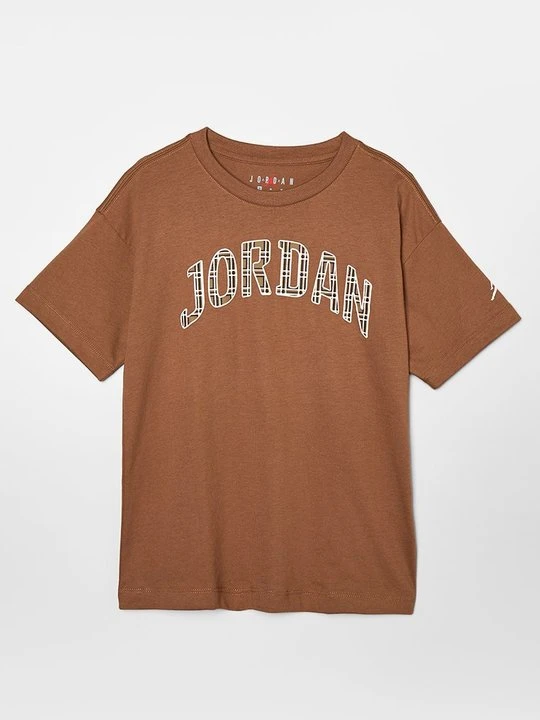Zdjęcie produktu T-shirt z nadrukiem Jordan brązowy