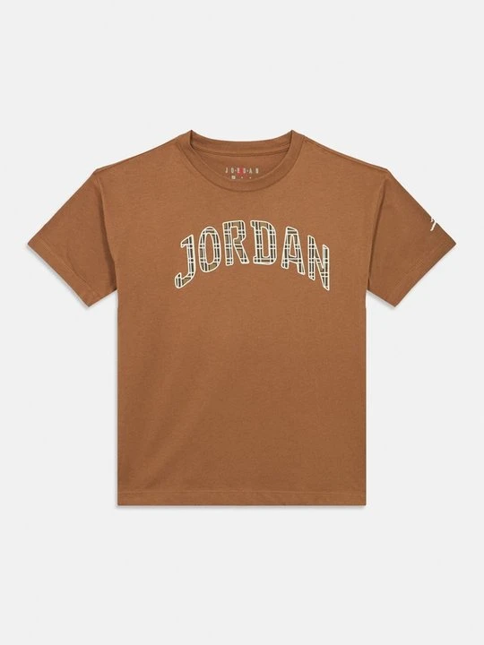 Zdjęcie produktu T-shirt z nadrukiem Jordan brązowy