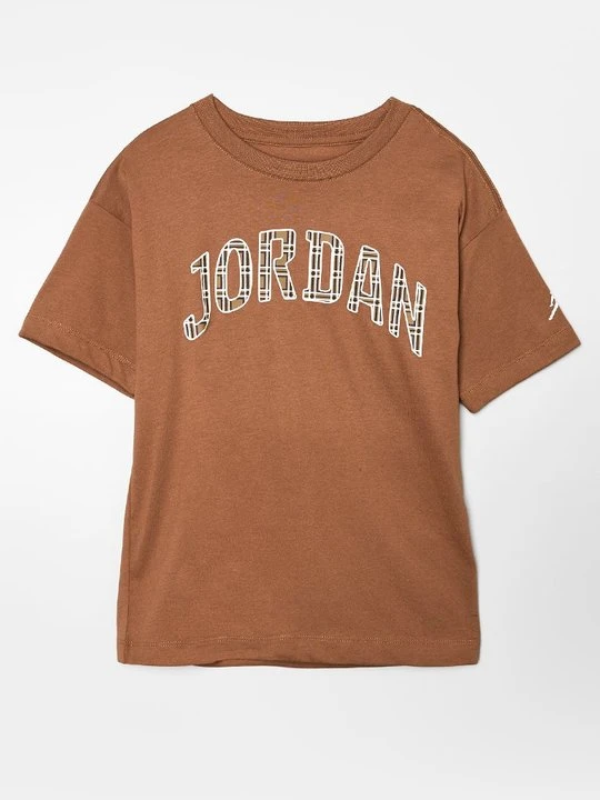 Zdjęcie produktu T-shirt z nadrukiem Jordan brązowy