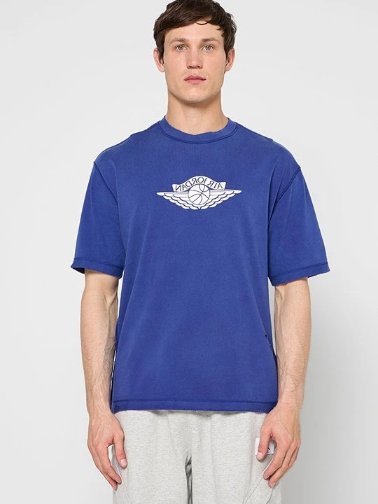 Zdjęcie produktu T-shirt z nadrukiem Jordan niebieski