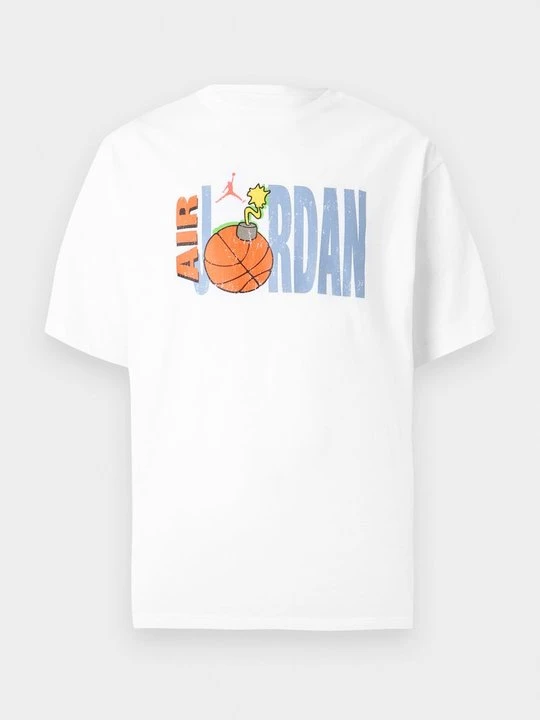 Zdjęcie produktu T-shirt z nadrukiem Jordan biały