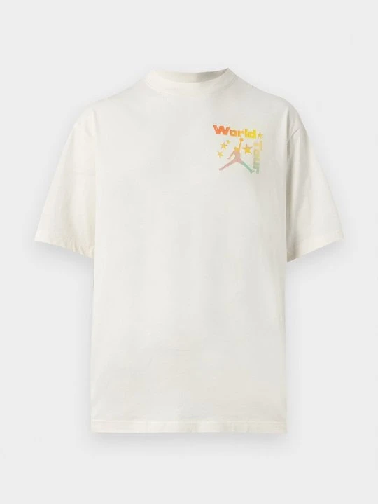 Zdjęcie produktu T-shirt z nadrukiem Jordan biały