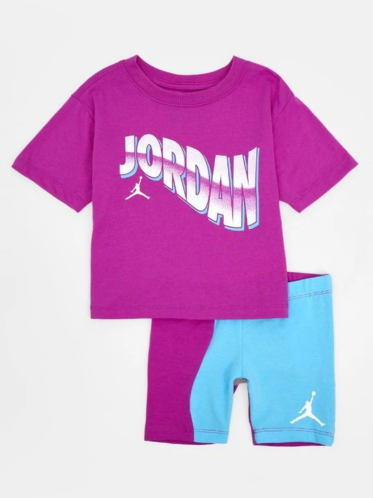 Zdjęcie produktu T-shirt z nadrukiem Jordan jagodowy