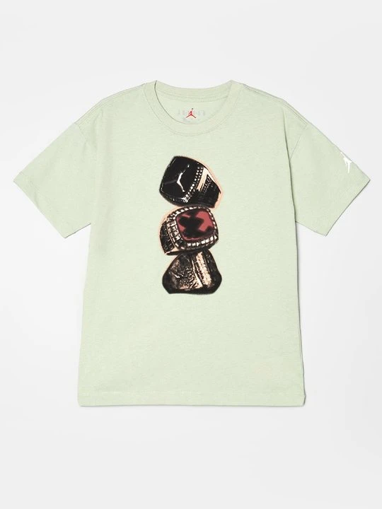 Zdjęcie produktu T-shirt z nadrukiem Jordan miętowy