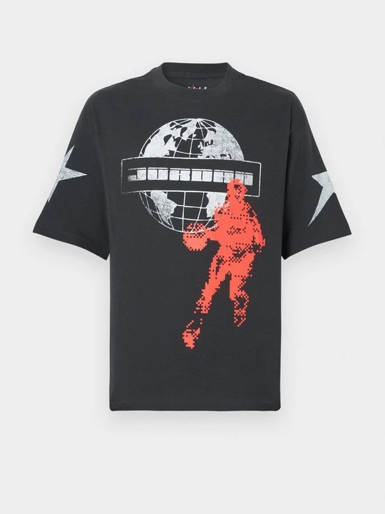 Zdjęcie produktu T-shirt z nadrukiem Jordan czarny