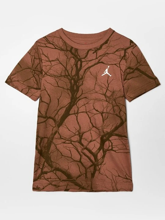 Zdjęcie produktu T-shirt z nadrukiem Jordan brązowy