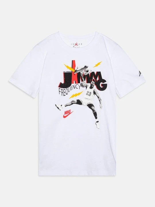 Zdjęcie produktu T-shirt z nadrukiem Jordan biały