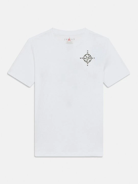 Zdjęcie produktu T-shirt z nadrukiem Jordan biały