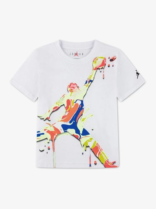 Zdjęcie produktu T-shirt z nadrukiem Jordan biały