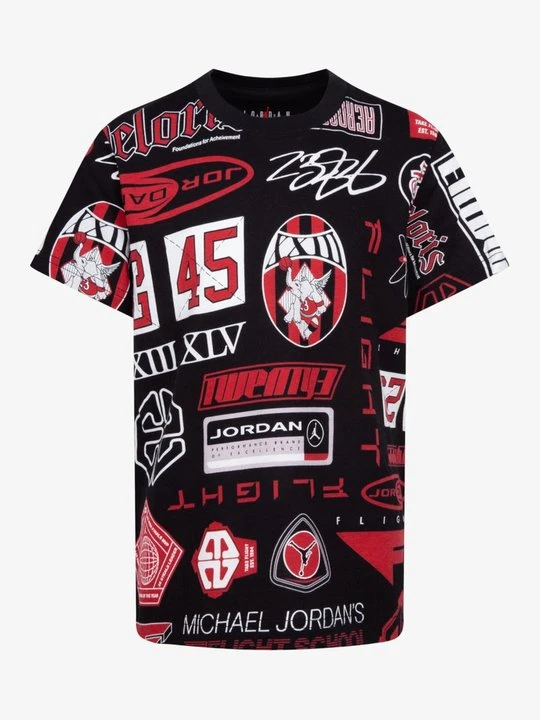 Zdjęcie produktu T-shirt z nadrukiem Jordan czarny