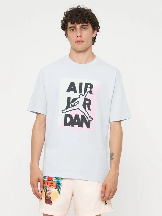 Zdjęcie produktu T-shirt z nadrukiem Jordan jasnoniebieski