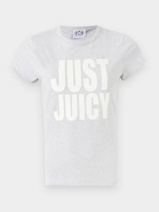 Zdjęcie produktu T-shirt z nadrukiem Juicy Couture srebrny