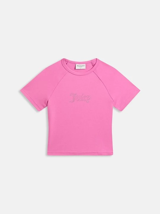 Zdjęcie produktu T-shirt z nadrukiem Juicy Couture różowy