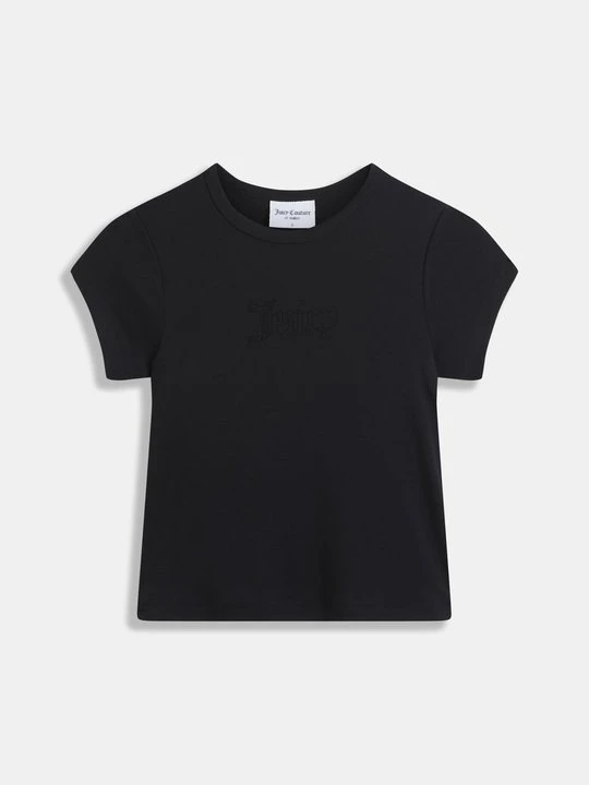 Zdjęcie produktu T-shirt z nadrukiem Juicy Couture czarny