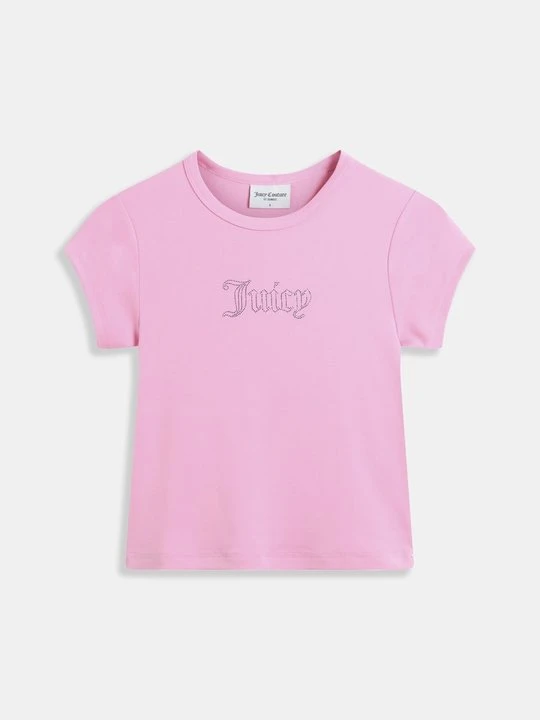 Zdjęcie produktu T-shirt z nadrukiem Juicy Couture różowy