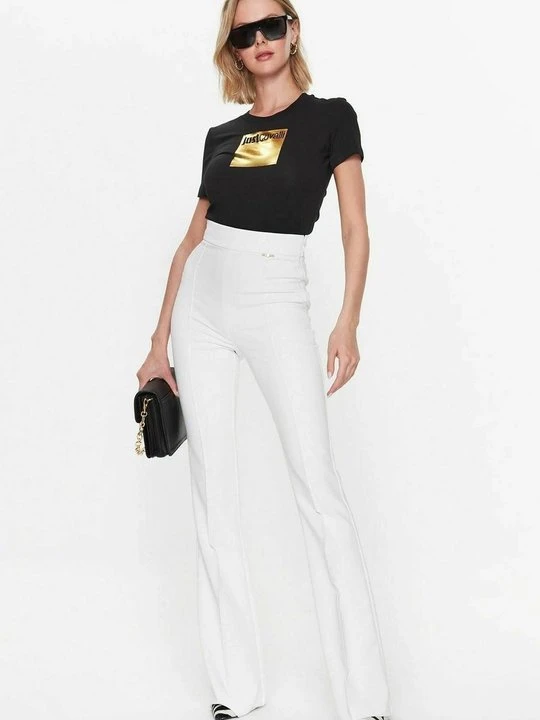 Zdjęcie produktu T-shirt z nadrukiem Just Cavalli czarny