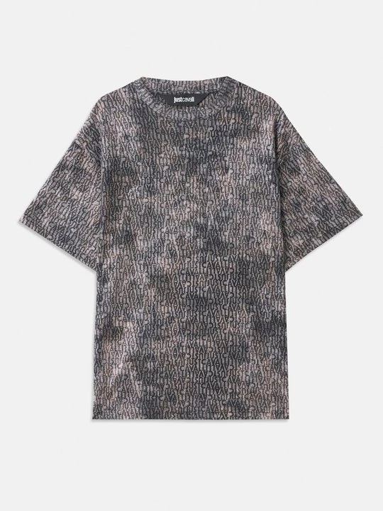Zdjęcie produktu T-shirt z nadrukiem Just Cavalli