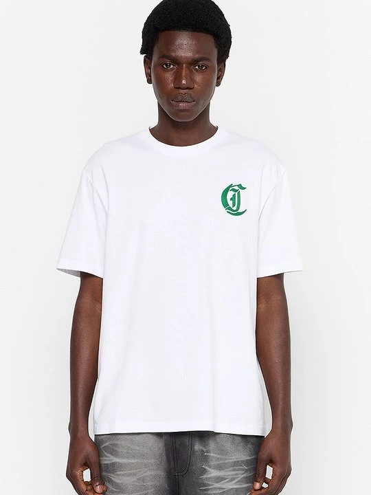 Zdjęcie produktu T-shirt z nadrukiem Just Cavalli biały