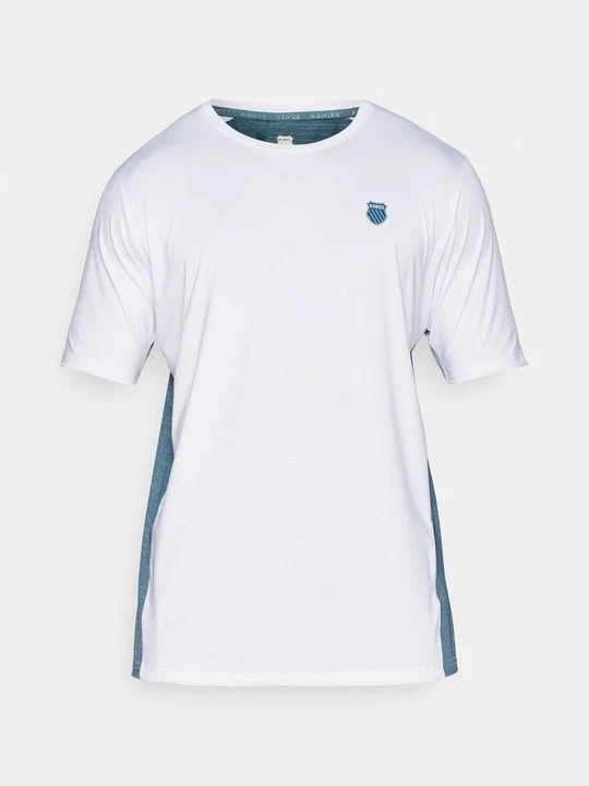Zdjęcie produktu T-shirt z nadrukiem K-swiss biały