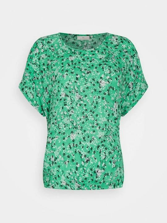 Zdjęcie produktu T-shirt z nadrukiem Kaffe zielony