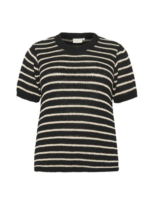 Zdjęcie produktu T-shirt z nadrukiem Kaffe czarny