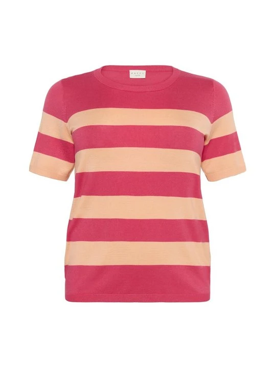 Zdjęcie produktu T-shirt z nadrukiem Kaffe fioletowy