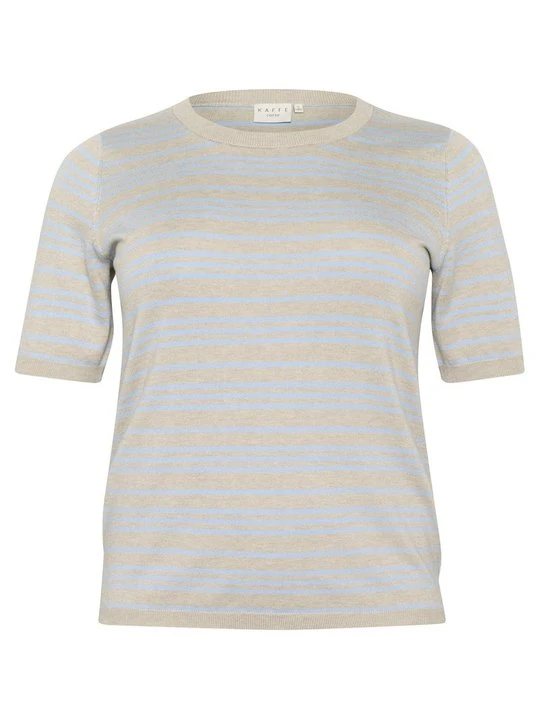 Zdjęcie produktu T-shirt z nadrukiem Kaffe niebieski