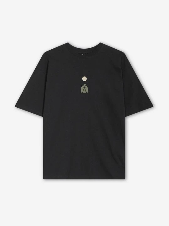 Zdjęcie produktu T-shirt z nadrukiem Kaotiko czarny