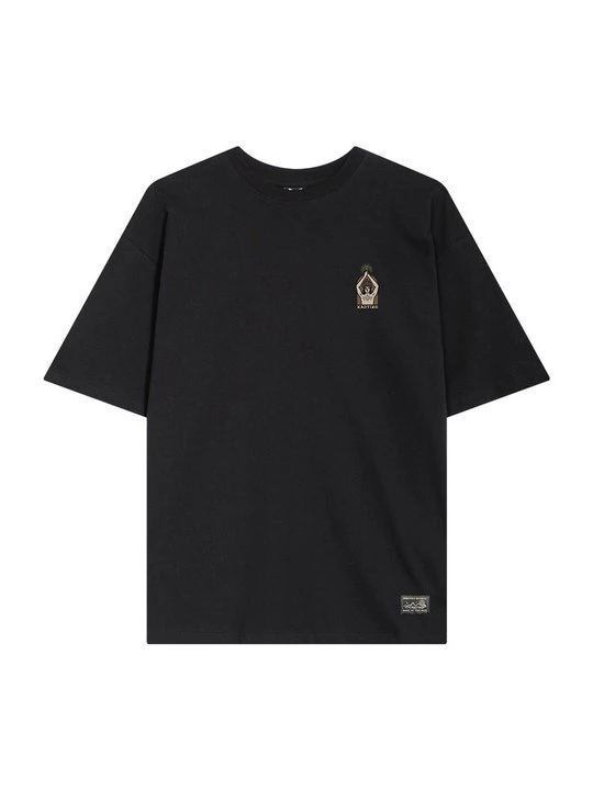 Zdjęcie produktu T-shirt z nadrukiem Kaotiko czarny