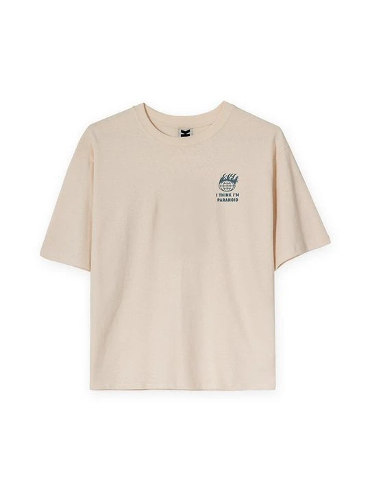 Zdjęcie produktu T-shirt z nadrukiem Kaotiko mleczny