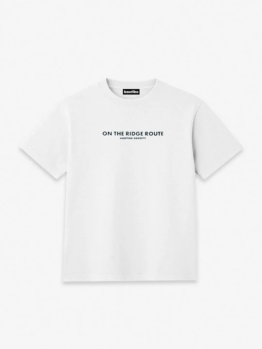 Zdjęcie produktu T-shirt z nadrukiem Kaotiko biały