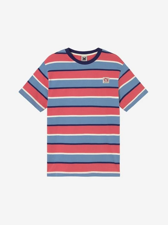 Zdjęcie produktu T-shirt z nadrukiem Kaotiko niebieski
