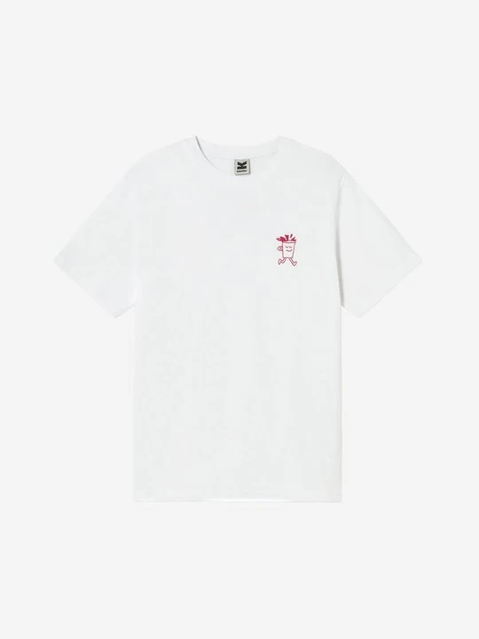 Zdjęcie produktu T-shirt z nadrukiem Kaotiko biały