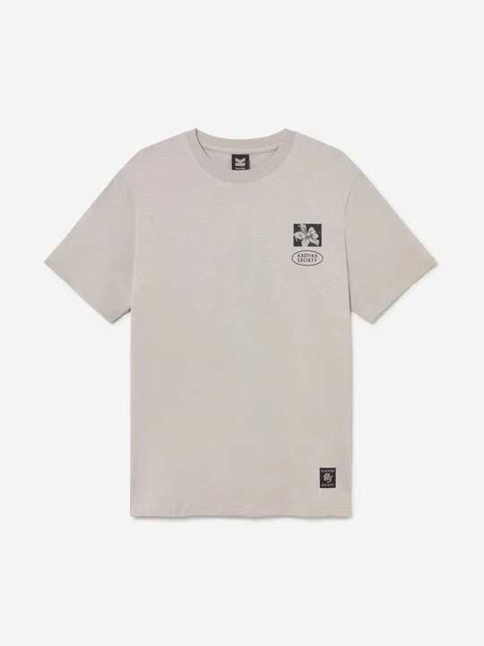 Zdjęcie produktu T-shirt z nadrukiem Kaotiko szary