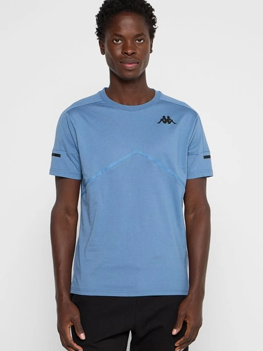 Zdjęcie produktu T-shirt z nadrukiem Kappa niebieski