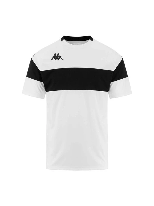 Zdjęcie produktu T-shirt z nadrukiem Kappa mleczny