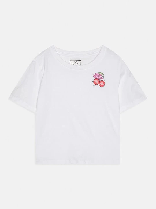 Zdjęcie produktu T-shirt z nadrukiem Kappa biały
